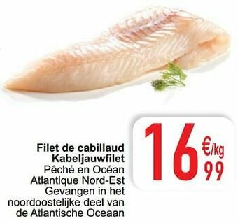 Cora Filet de cabillaud kabeljauwfilet aanbieding