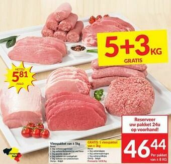 Intermarché Vleespakket aanbieding