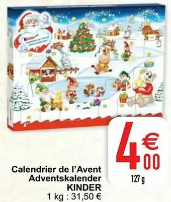 Cora Calendrier de l’avent adventskalender kinder aanbieding