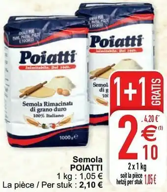 Cora Semola poiatti aanbieding