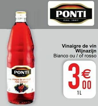 Cora Vinaigre de vin wijnazijn aanbieding
