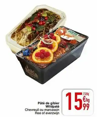 Pâté de gibier wildpaté