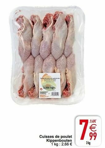 Cora Cuisses de poulet kippenbouten aanbieding