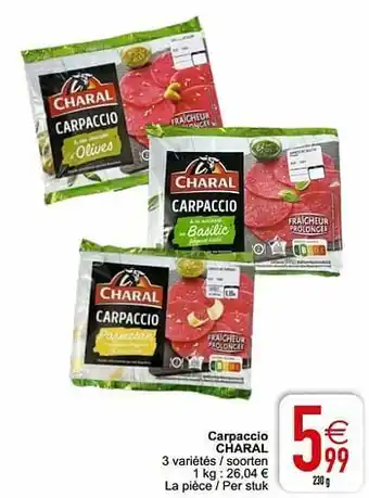 Carpaccio charal