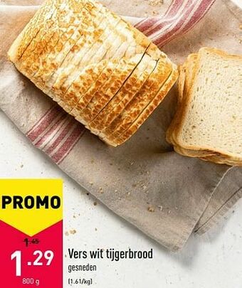 Vers wit tijgerbrood