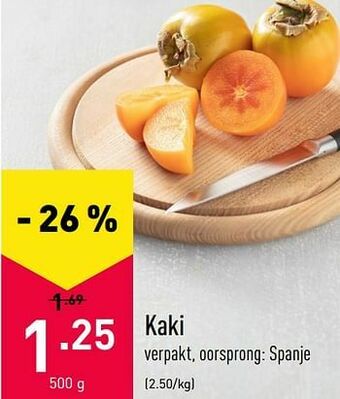 ALDI Kaki aanbieding