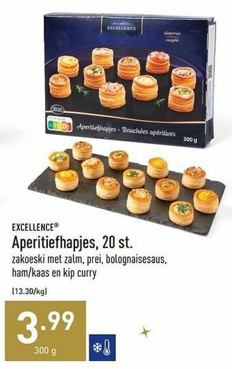 ALDI Aperitiefhapjes aanbieding