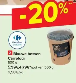 Carrefour Blauwe bessen Carrefour aanbieding