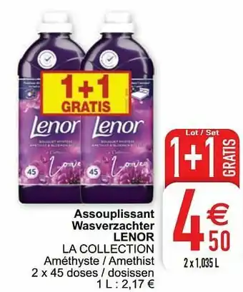 Cora Assouplissant wasverzachter lenor aanbieding