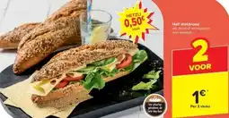 Carrefour Half stokbrood aanbieding