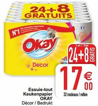 Cora Essuie-tout keukenpapier okay aanbieding