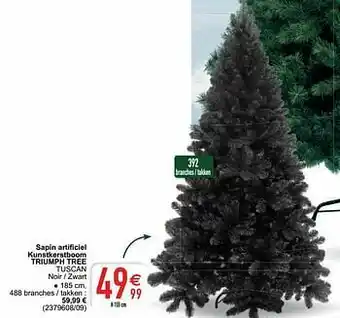 Sapin artificiel kunstkerstboom triumph tree tuscan