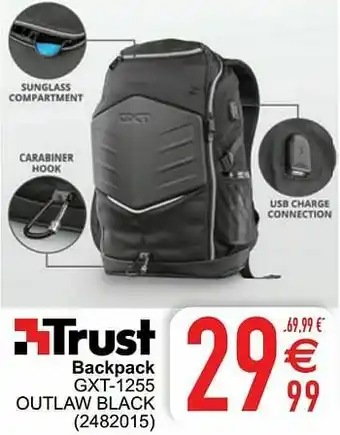 Cora Backpack gxt-1255 outlaw black aanbieding