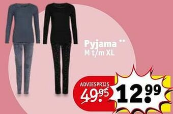 Kruidvat Pyjama aanbieding