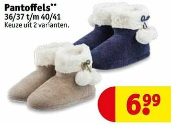 Kruidvat Pantoffels aanbieding