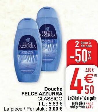 Cora Douche felce azzurra classico aanbieding