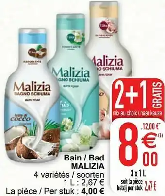Cora Bain - bad malizia aanbieding