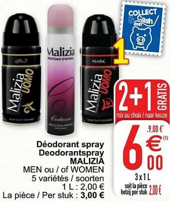 Cora Déodorant spray deodorantspray malizia aanbieding
