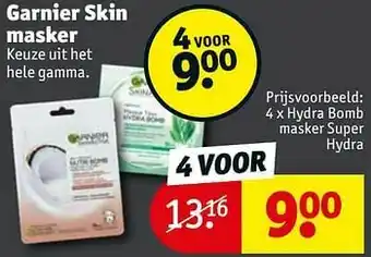 Kruidvat Hydra bomb masker super hydra aanbieding