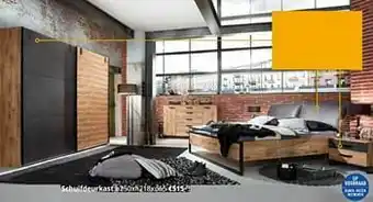 YGO Slaapkamer kick schuifdeurkast aanbieding