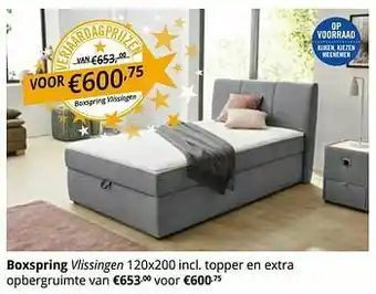 YGO Boxspring vlissingen aanbieding
