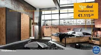 YGO Slaapkamer kick aanbieding