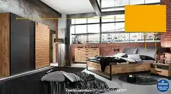 Slaapkamer kick combicommode