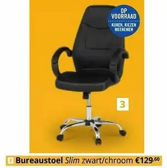 YGO Bureaustoel slim aanbieding