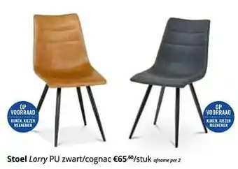 YGO Stoel lorry aanbieding