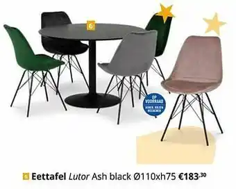 YGO Eettafel lutor aanbieding