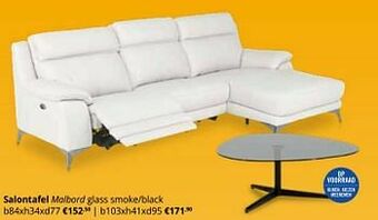 YGO Salontafel malbord aanbieding