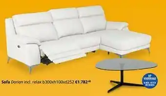YGO Sofa dorian aanbieding