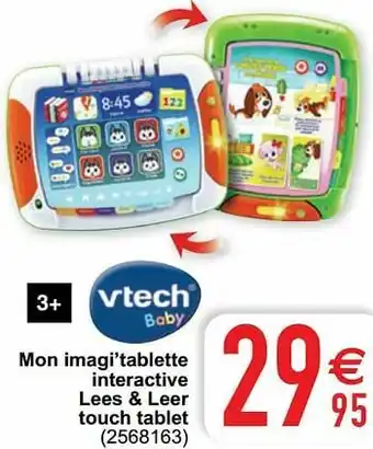 Cora Mon imagi’tablette interactive lees + leer touch tablet aanbieding