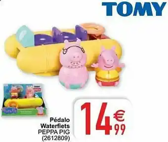 Cora Pédalo waterfiets peppa pig aanbieding