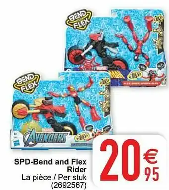 Spd-bend and flex rider