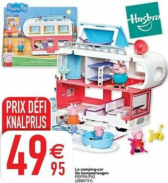 Cora Le camping-car de kampeerwagen peppa pig aanbieding