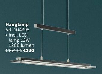 Zelfbouwmarkt Hanglamp aanbieding