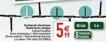 Cora Guirlande électrique elektrische slinger aanbieding