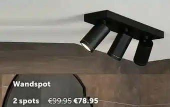 Wandspot 2 spots