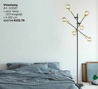 Zelfbouwmarkt Vloerlamp aanbieding