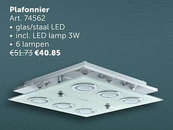 Zelfbouwmarkt Plafonnier aanbieding