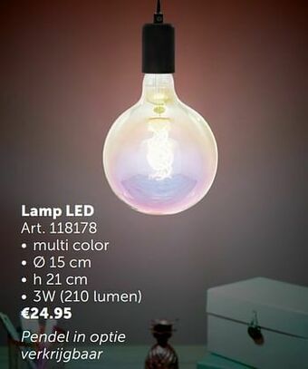 Zelfbouwmarkt Lamp led aanbieding