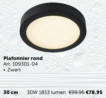 Zelfbouwmarkt Plafonnier rond aanbieding