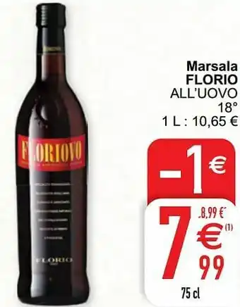 Marsala florio all’uovo