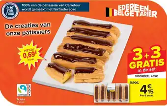 Carrefour Eclairs aanbieding