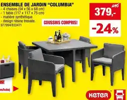 Hubo ENSEMBLE DE JARDIN COLUMBIA aanbieding