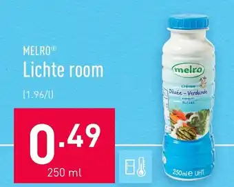 ALDI Merlo Lichte room 250ml aanbieding