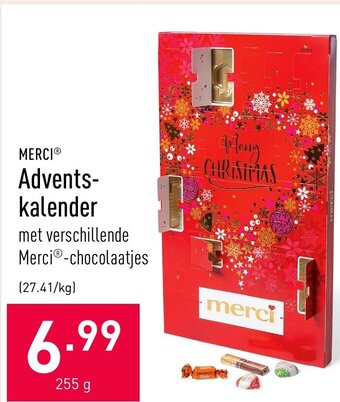 Merci Adventskalender 255g