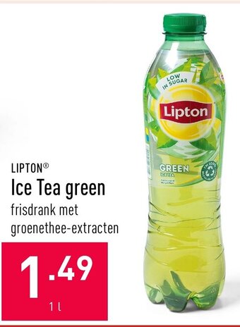 ALDI Lipton Ice Tea Green 1L aanbieding