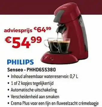 Philips senseo - phhd655380